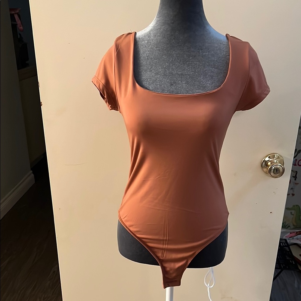 Women's Tan Bodysuit